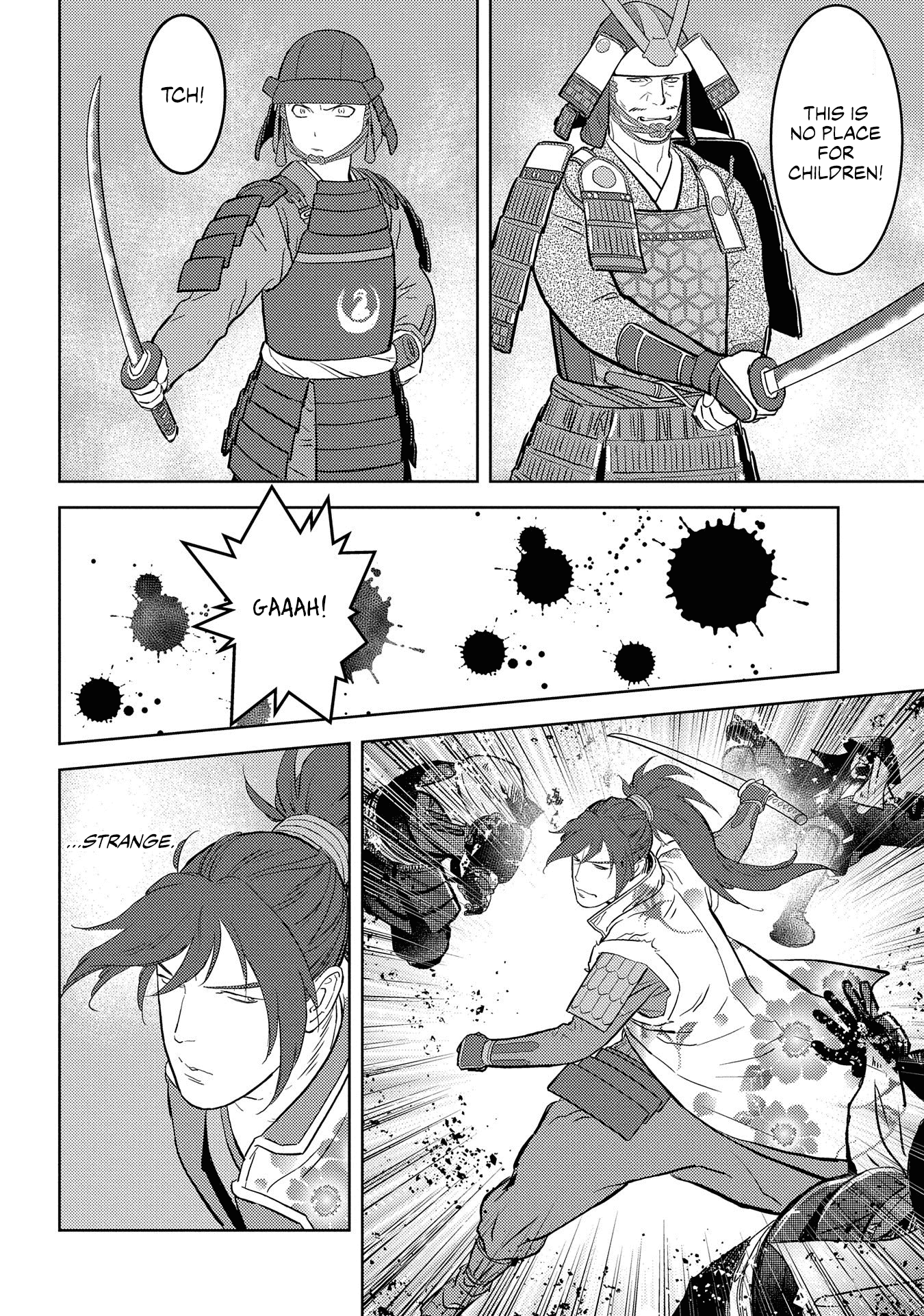 Sengoku Komachi Kuroutan: Noukou Giga Chapter 39 24